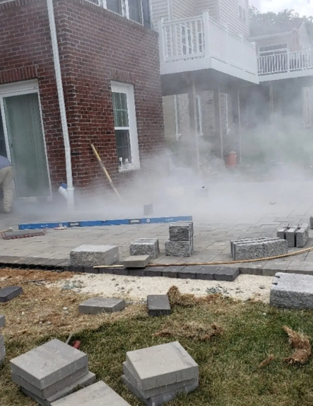 Paver Installation project in New Jersey - E&F Masonry LLC