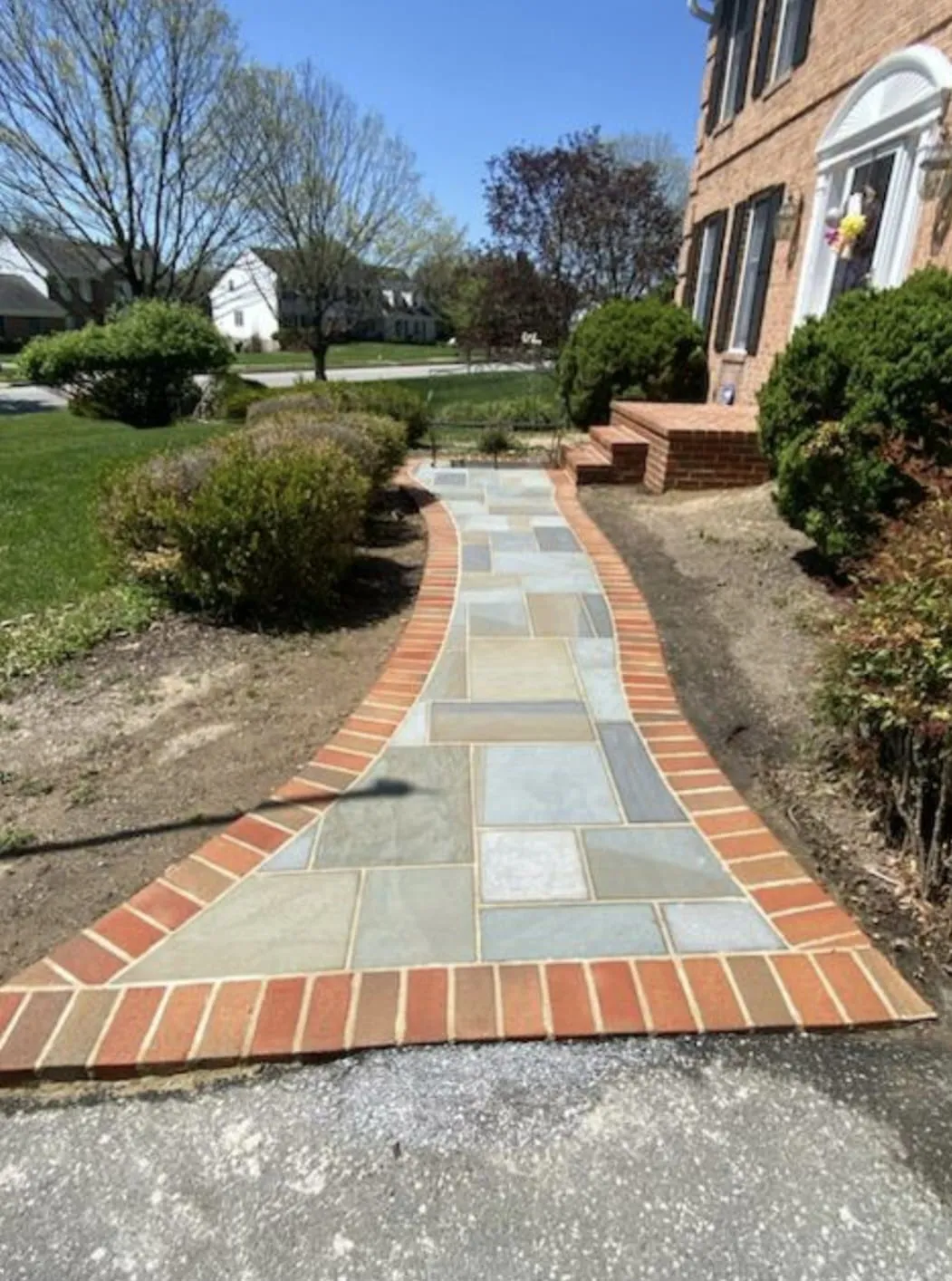 Paver Installation project in New Jersey